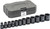 PG143 - 12-PC 1/2" DRIVE 6 POINT STANDARD SAE IMPACT SOCKET SET