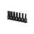 SET SKT IMP HEX SAE 1/2DR 7PC