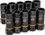 PG115 - 10-PC 1/2" DR. BOLT BITER DEEP FASTENER EXTRACTION SOCKET SET, 19-25MM, 3/4"-1", W/ MINUS SIZES