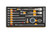 ENSEMBLE D’OUTILS D’ENTRAÎNEMENT MODSET 90T 1/4, 20PC