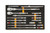 MODSET 90T 1/2 DRIVE TOOL SET, 17PC