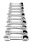 PG151 - SET WRENCH RATCHETING COMBINATION STUBBY MET 10PC