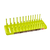 1/4" Metric 3-Row Socket Tray - Hi-Viz Yellow