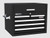 27” Pro 2 5-Drawer Top Chest - Black