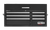 41” Pro 2 6-Drawer Top Chest - Black