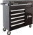41" H2Pro 6 Drawer w/ 2 Drawer Comp Roller  - Black