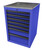 Armoire latérale RS Pro 7 tiroirs de 22" - Bleu