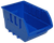 Single Medium  Plastic Individual Bin- Blue No Logo