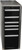 15-1/4" HXL PRO SERIES SIDE CABINET (BLACK)
