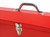 19" Red Metal High Toolbox w/ Black Metal Tray
