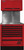 36” CTS SET WITH TOOLBOARD BACK SPLASH - RED