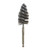 1.187" S. Brosse injecteur en acier