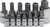 PG147 - 13 PC. ENSEMBLE DE SOCKETS HEXAGONALES SAE RÉSISTANTS À LA FALSIFICATION