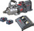 PG58 - IQV 20V 1" DR. STD. ANVIL IMPACT WRENCH KIT, 3,000 FT-LBS LOOS. TORQUE, (4) BATTERIES, (1) DUAL BAY CHARGER