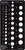 PG332 - STEEL DRILL BIT GAUGE, 1/16" – 1/2", 29 HOLES