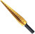 PG127 - HIGH SPEED STEEL STEP DRILLS #1 1/8"–1/2"