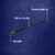 DRL BIT IMPACT TAPCON 5/32 » X 5"OAL CARTE