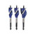ENSEMBLE DE PALOURDES SPEEDBOR MAX 4" OAL 3PC