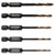 DRL BIT BLK OX TMX IMP 5PC SET