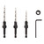 TAPERED COUNTERSINK 4PC SET