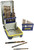 PG112 - 29-PC METAL INDEX BLACK & GOLD OXIDE HSS DRILL BIT SET, 1/16" - 1/2", TURBOMAX POINT