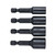 IMPACT 1-7/8IN MAG NUT DRIVER SET-4 PACK