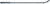 PG344 - MODEL T47B – 49.5" LONG STRAIGHT TIRE MOUNT/DEMOUNT TOOL, 1" STOCK