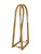 T101A CAGE DE GONFLAGE PORTABLE À 2 BARRES À BASE LARGE