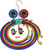 PG14 - R12/R134A ENSEMBLE DE COLLECTEURS DE CLIMATISATION DOUBLE EN ALUMINIUM, (3) BOYAUX DE 60"