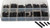 PG289 - 245 PIÈCES DE ROULEAU ASST (1/16 - 1/4)
