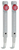 2 mâchoires à réglage rapide (paire) 9 7/8 250 mm