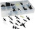 PG282 - ASSORTIMENT DE RÉTENTION DE TYPE POUSSOIR DE 60 PIÈCES
