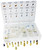 PG293 - ASSORTIMENT 95 PIÈCES DE FIXATION DE CONDUITES DE FREIN