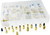PG282 - 95PC BRAKE LINE FITTING ASSORTMENT