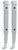 2 extended jaws (pair) 11 7/8 300 mm - 2-300-P