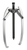Universal 2-jaw puller with swiveling  jaws /  (13 US t) 19 3/4 x17 3/4 500x 450 mm