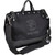16"BLK CNVS BAG WTH SHLDR STRP