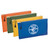 4-PK ZIPPER BAGS - ASST COLORS