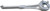 PG246 - NON-SPARKING ALUMINUM DRUM PLUG WRENCH, OPENS MOST 2" & 3/4" DRUM PLUGS
