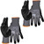 Gants trempés en tricot, niveau coupé A2, écran tactile, grand, 2 paires