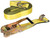 PG241 - 2" X 27" RATCHETING TIE DOWN WITH DOUBLE J-HOOKS, 3,333 LBS WORKING LOAD LIMIT