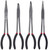 PG190 - 4PC XL 11" NDL NOSE PLIER SET