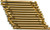 PG124 - 12PK 1/8" TITANIUM DBL END DRILL BIT SET