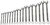 PG156 - 17PC SAE FP XL COMB WRENCH SET