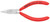 Long Nose Pliers w/ Cutter-Chrome Plated, Comfort Grip