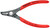 External 90° Angled Precision Circlip Pliers-Size 1 - 49 21 A11