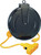 PG277 - 30' POWDER COATED METAL RETRACTABLE POWER CORD REEL, 3 OUTLETS, SJTW 14/3