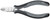 Electronics Diagonal Cutters w/ Carbide Metal Cutting Edges-ESD-Comfort Grip - 77 02 135 H ESD