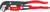 PG189 - 13" PIPE WRENCH WITH S-TYPE JAW AND QUICK ADJUSTMENT, 1-5/8" PIPE CAP., 1" HEX CAP.