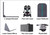PG31 - ACCESSOIRES DU SYSTÈME DE MESURE LASER ADAS DE 6 PIÈCES
